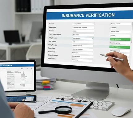 Fast eligibility and benefits verification services 