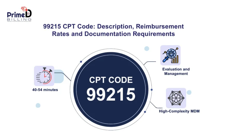 99215 CPT Code: Description, Reimbursement Rates and Documentation Requirements